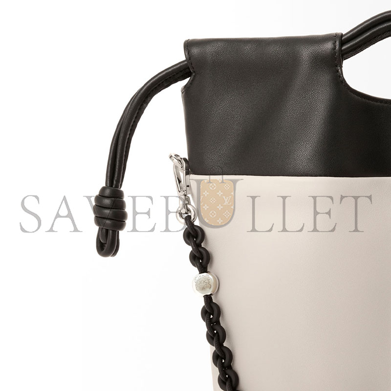 LOEWE FLAMENCO PURSE TOTE IN MELLOW NAPPA LAMBSKIN A411FIOX04-0148 (38*29*9cm)